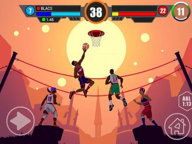 Dunk Masters Contest Gameplay in Indian Setting